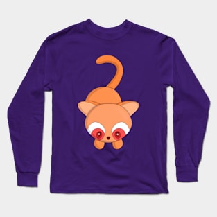 Fluffy Kitty Long Sleeve T-Shirt